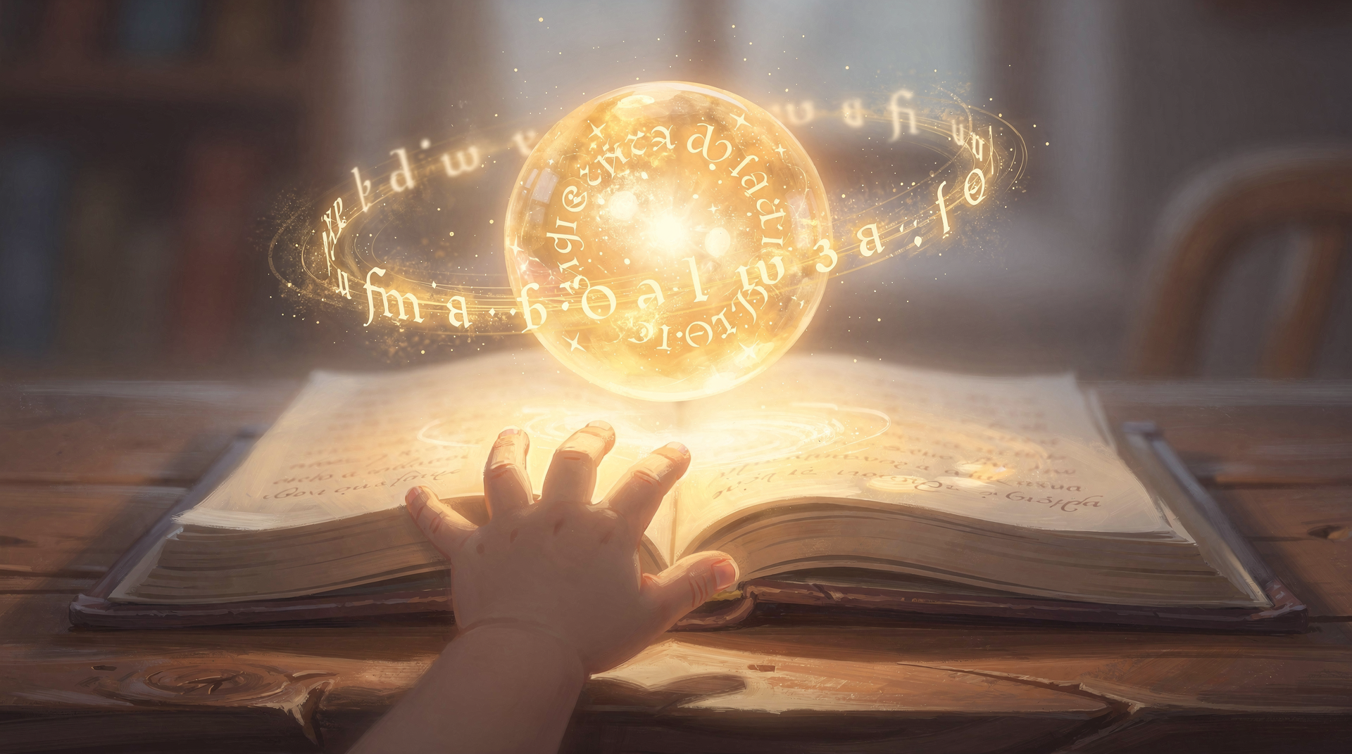 The Child and the Orb of Light